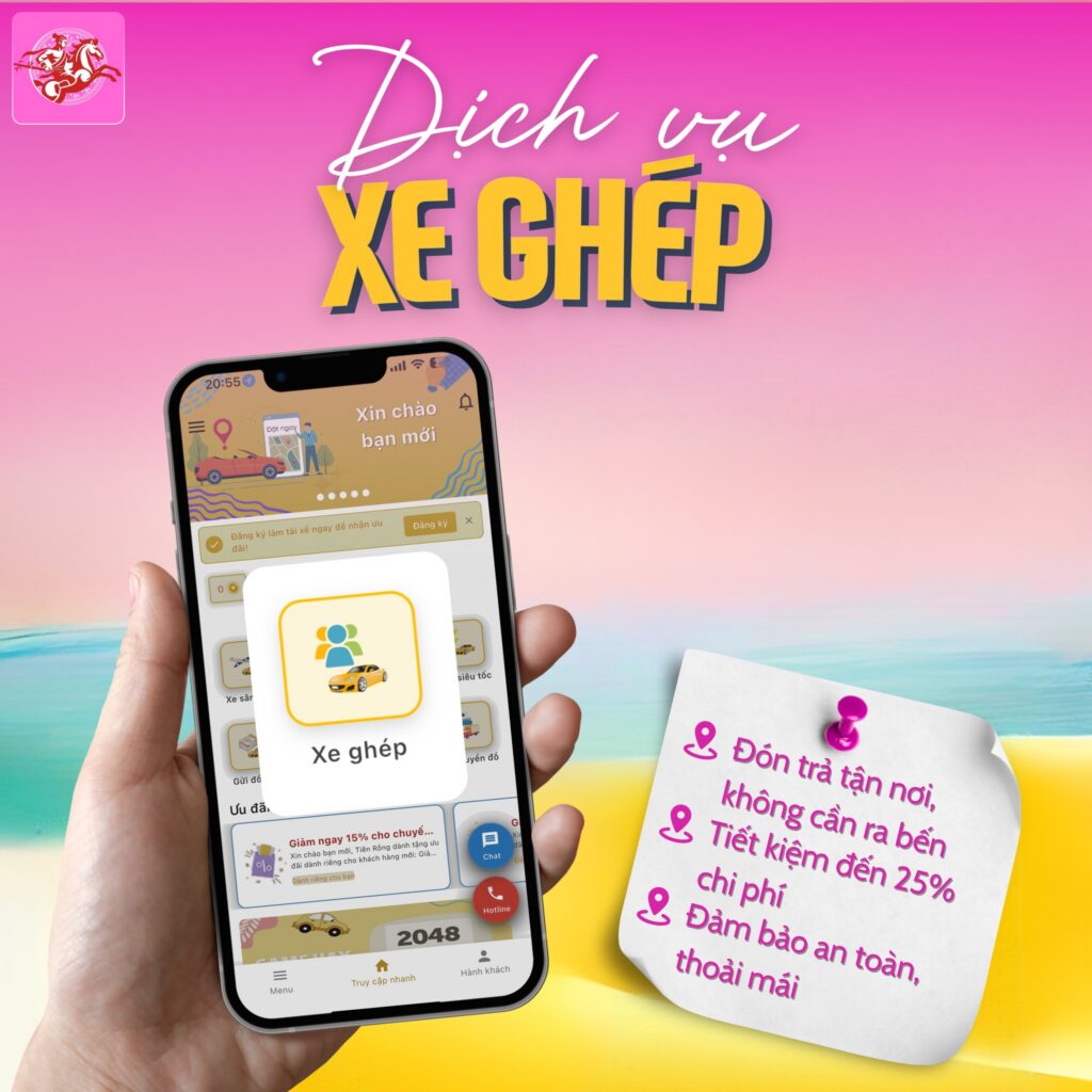 Xe ghép hà nội hưng yên giá rẻ